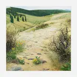 Roger Jones, Thorp Prairie, 1998, acrylic on canvas