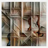 Leonardo Nierman, Chamber Music, acrylic on canvas laid to Masonite
