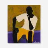 Steve Walker, Untitled, oil on Masonite