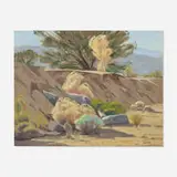 Sam Hyde Harris, Untitled (landscape), oil on canvas