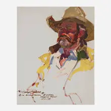 Gary Carter, Untitled (portrait), 1986, oil on canvas