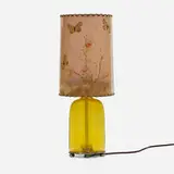 Roycroft and Steuben, Table lamp base, model 6379 with period butterfly shade