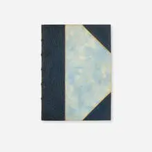 Ouida, A Dog of Flanders, 1906, modeled leather-bound book, Roycroft paper