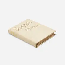 Julia Ditto Young, Glynne's Wife, 1896, paper-bound book with gilding, Japan vellum