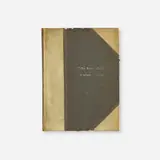 Robert Browning, The Last Ride, 1900, full leather-bound book with gilding, Classic vellum, silk