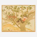 Gaylen C. Hansen, Man in Tree, 1998, oil on canvas