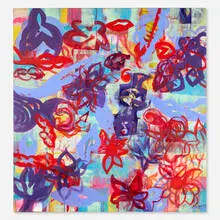 Sylvia Martins, Arabesque, 1998, oil on canvas