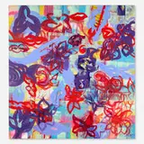 Sylvia Martins, Arabesque, 1998, oil on canvas