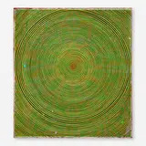 Jeffrey Simmons, Sola, 1998, oil and alkyd on wood