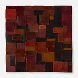 Barbara Kerwin, Everybody Wants to Rule the World, 1999, encaustic, leach paper on panel