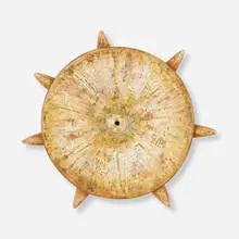 Satellite by David R. French, 2002, painted wood, sold Feb 2024