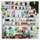 Large Shelf Still Life by Jonas Wood, 2017, offset lithograph on paper, sold Feb 2024