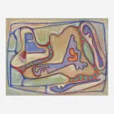 Dwinell Grant, Inner Space, 1957, pastel on paper
