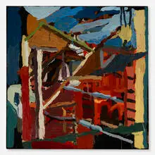 Clintel Steed, Sugar Building Version 4, 2005, oil on canvas