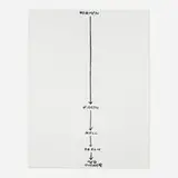 Jessica Diamond, Untitled, 1989, latex and acrylic on paper