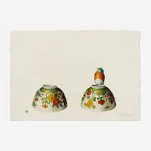 David Kroll, Untitled, 2004, oil on Fabriano