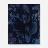 Richard Hoblock, Sound, 2017, oil on wood panel