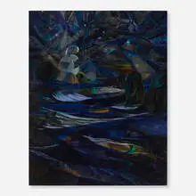 Kaoli Mashio, Starlight, 2010, oil on linen