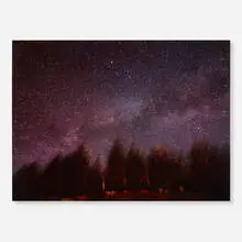 David Eli Vaughn, Cygnus Rising, Mt. Pinos, 2006, Cibachrome mounted to aluminum