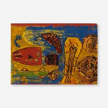 Jörg Herold, 09.11.1759 (from der Datenschlüssel series), 2003, stain, latex, gouache and photocopy on paper