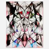 Shannon Finley, Rhombus (Cat), 2013, oil on canvas
