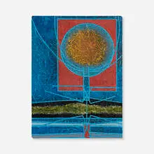 Jimmy Ernst, Reference, 1967, oil on Masonite