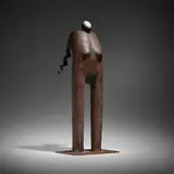 Jim Amaral, Woman with Spirals, 1989, bronze