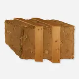 John Okulick, Hard Journey, 1976, straw, burlap and wood
