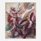 Tina Schwarz, Untitled (TS003), 2016, oil on linen