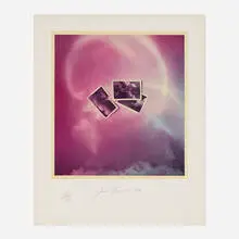 Untitled by Joe Goode, 1969, lithograph in colors, sold Dec 2023