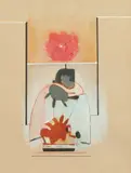 Michael Druks, Abstract, Mixed media
