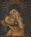 Spanish School, Mary with Jesus