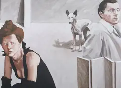Terington Calas, Mlle, Oil on canvas