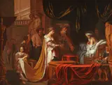 Flemish School, The Crown and the Scepter, THE CROWN AND THE SCEPTER, oil on canvas