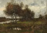 Max Weyl, Maryland Landscape, Oil on canvas