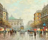 Antoine Blanchard, The Opera House
