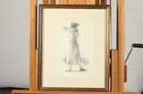 Alexander Brook, Female Figure, Lithograph