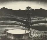 Peter Hurd, Water Tank, WATER TANK, lithograph