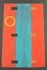 Manabu Mori, Love'S Door, Color woodcut