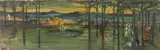 Party in the Garden by Andrea de Zerega, Oil on panel, offered Feb 2016