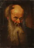Man with Beard by Continental School, MAN WITH BEARD, oil on canvas, sold Feb 2016