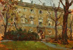 Valentinelli, American Embassy in Rome, Oil on canvas