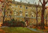 Valentinelli, American Embassy in Rome, Oil on canvas