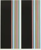 Gene Davis, Smithsonian Institution Resident Associate Program 15Th Anniversary, Color screenprint