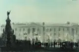 Bill Stilson, Buckingham Palace, Oil on canvas