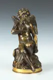 Charles-Gabriel Lemire, Untitled, CUPID, bronze with gold patina - Height: 10 3/4 in