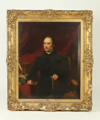 English School, Portrait of Charles Digby, Oil on canvas