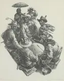 Charles Banks Wilson, Pow Wow Singers