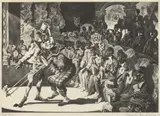 Charles Banks Wilson, End Men, Lithograph