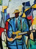 William Tolliver, Luther, Embellished color print